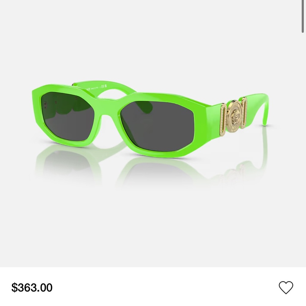 BRAND NEW Never worn
Versace Neon Green Sunglasses